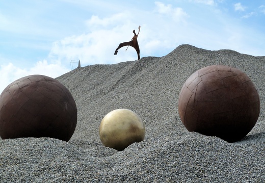 Kunst im Kies